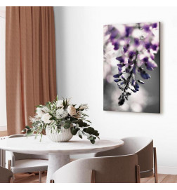 Schilderij - Violet Ringtones (1 Part) Vertical