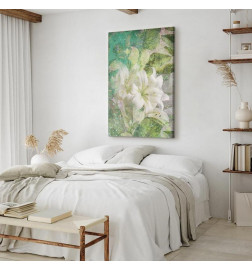 Canvas Print - Green Breath (1 Part) Vertical