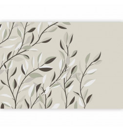 Mural de parede - Climbing Leaves - First Variant