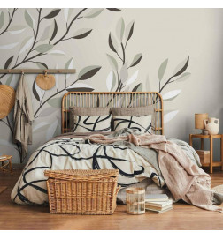 Wall Mural - Climbing Leaves - First Variant