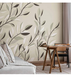 Wall Mural - Climbing Leaves - First Variant