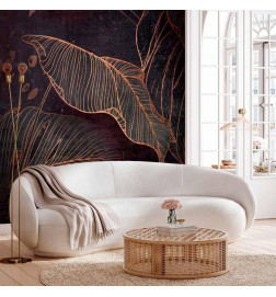 Wall Mural - In a Maze of Leaves - Third Variant