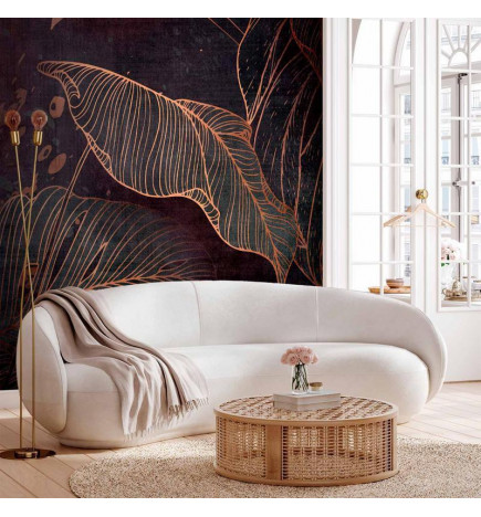 Wall Mural - In a Maze of Leaves - Third Variant