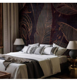 Wall Mural - In a Maze of Leaves - Third Variant