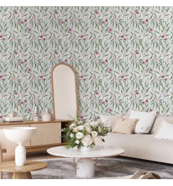 Tapisserie murale - Pink Flower Buds