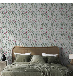 Tapisserie murale - Pink Flower Buds