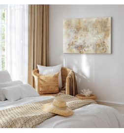 Canvas Print - Nature in watercolor(1 Part) Wide