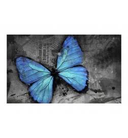 Fotomurale con la farfalla blu cm. 450x270 - Arredalacasa