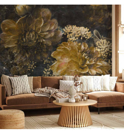 Fotobehang - Retro Flowers - Second Variant