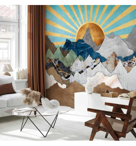 Fototapeet - Morning in the Mountains