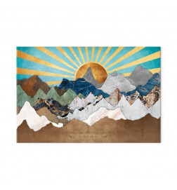 Slika - Morning in the Mountains (1 Part) Wide