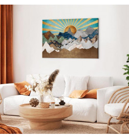 Tableau - Morning in the Mountains (1 Part) Wide