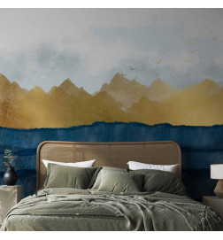 Wall Mural - Dawn in the Mountains - Second Variant