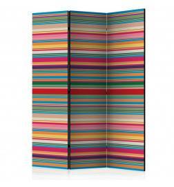 124,00 € 3-teiliges Paravent - Subdued stripes [Room Dividers]