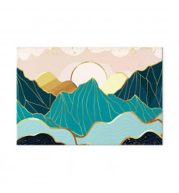 Leinwandbild - Green Pastures (1 Part) Wide