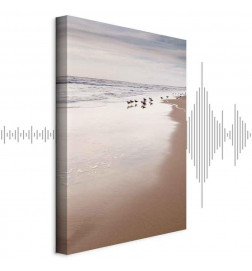 Cuadro - Autumn Beach (1 Part) Vertical