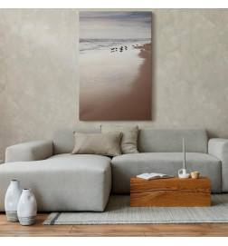 Canvas Print - Autumn Beach (1 Part) Vertical