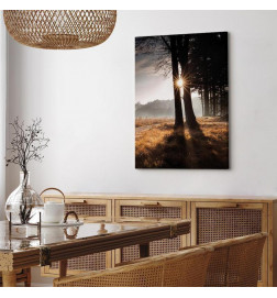 Schilderij - We Are a Ray (1 Part) Vertical