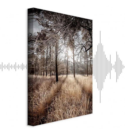 Canvas Print - Straight Into Love (1 Part) Vertical