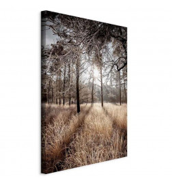 Canvas Print - Straight Into Love (1 Part) Vertical