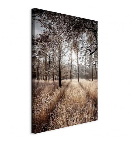 Canvas Print - Straight Into Love (1 Part) Vertical