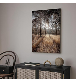 Canvas Print - Straight Into Love (1 Part) Vertical