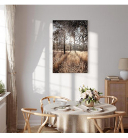 Canvas Print - Straight Into Love (1 Part) Vertical