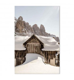 Slika - Winter in the Dolomites (1 Part) Vertical