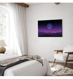 Quadro - Futuristic landscape 2 (1 Part) Wide