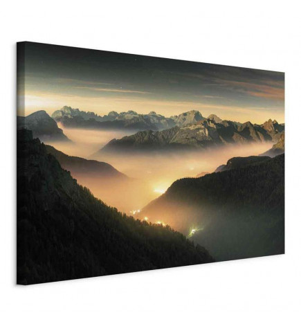 Leinwandbild - Mountain Breath (1 Part) Wide - Third Variant