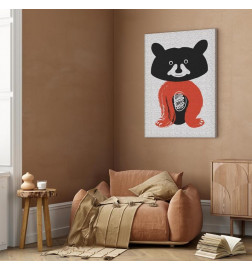 Tableau - Nice Mr Raccoon (1 Part) Vertical