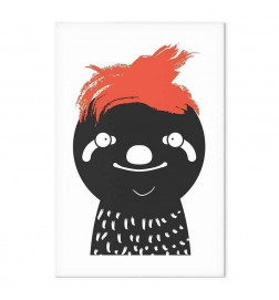 Canvas Print - Crazy Sloth (1 Part) Vertical