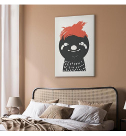 Quadro - Crazy Sloth (1 Part) Vertical