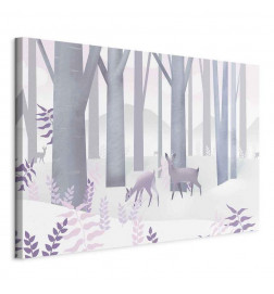 Schilderij - Fairy-Tale Forest (1 Part) Vertical - Second Variant