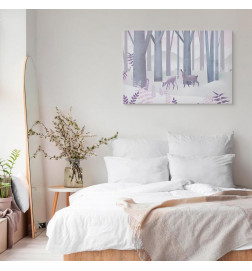 Canvas Print - Fairy-Tale Forest (1 Part) Vertical - Second Variant