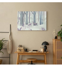 Quadro - Fairy-Tale Forest (1 Part) Vertical - Second Variant