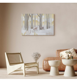 Schilderij - Fairy-Tale Forest (1 Part) Vertical - Third Variant