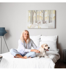 Schilderij - Fairy-Tale Forest (1 Part) Vertical - Third Variant