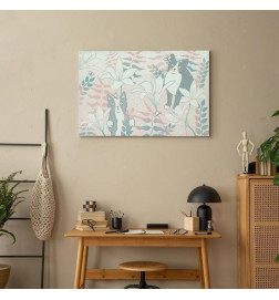 Schilderij - Cat Matters (1 Part) Wide - Secondt Variant