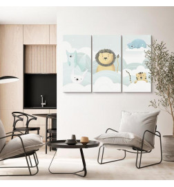 Canvas Print - Fairy-Tale Zoo (3 Parts)