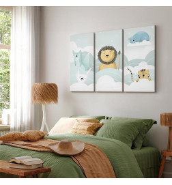 Canvas Print - Fairy-Tale Zoo (3 Parts)