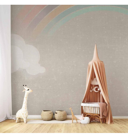 Fotobehang - Rainbow in the Rain