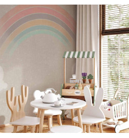 Fototapeta - Rainbow in the Rain