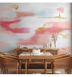 Mural de parede - Golden Reflections in the Sky