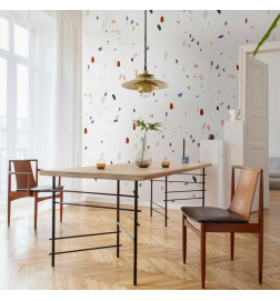 Papier peint - Classic Terrazzo on White Background