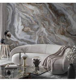 Foto tapete - Stone Abstractions - Marble Textures in Neautral Tones