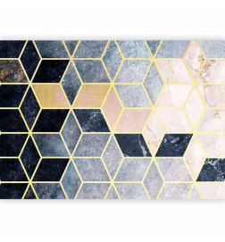 Fototapetti - Blue Geometric Pattern