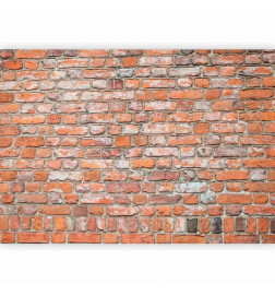 Fotobehang - Loft Wall - Pattern Imitating an Old Red Brick