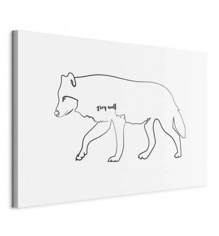 Cuadro - Wolf (1 Part) Wide