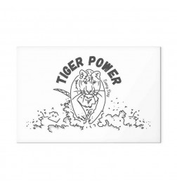 Quadro - Tiger Power (1 Part) Wide